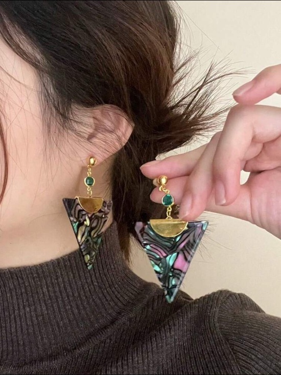 A+ Boutique Jewelry - S925 Geometric Earrings 